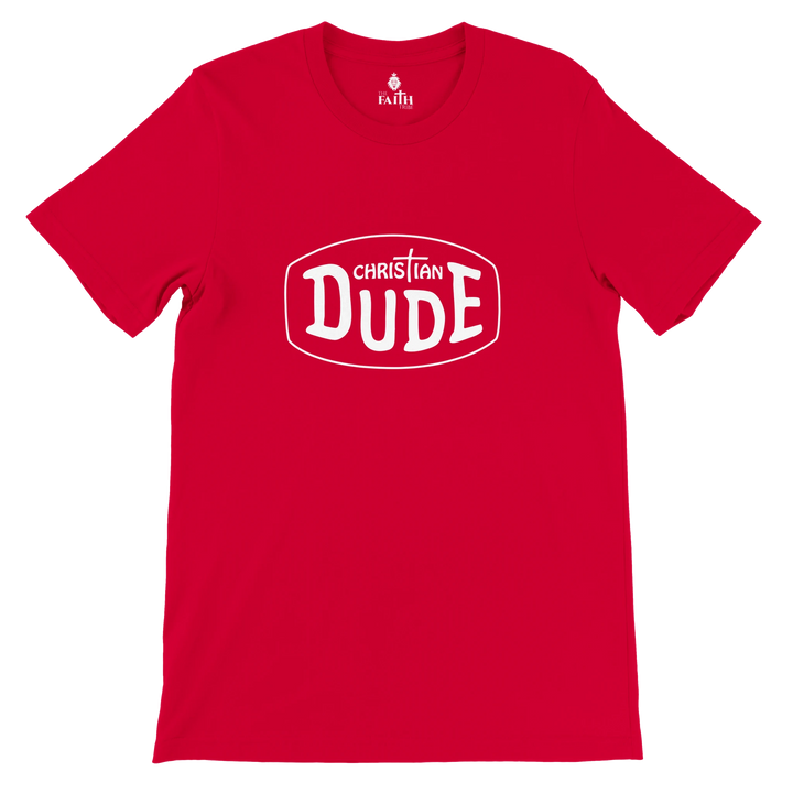 christian-dude-unisex-tshirt-red
