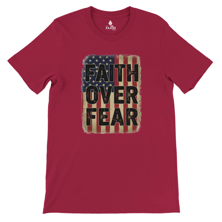 faith-over-fear-christian-unisex-tshirt-cardinal