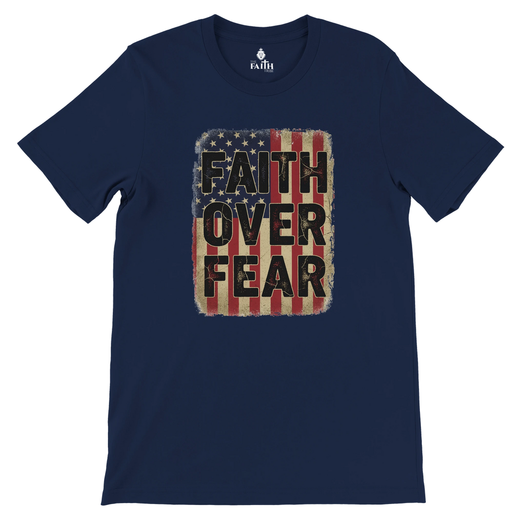 faith-over-fear-christian-unisex-tshirt-navy