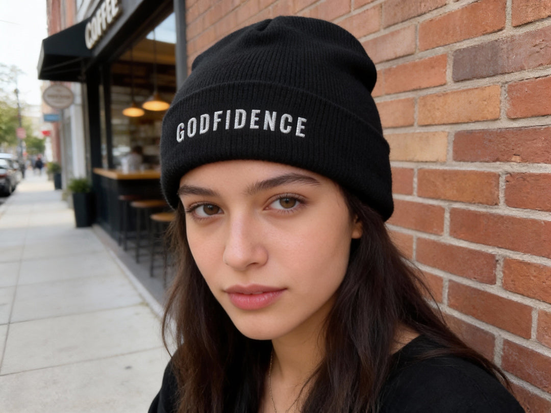 godfidence-christian-cuffed-beanie-women