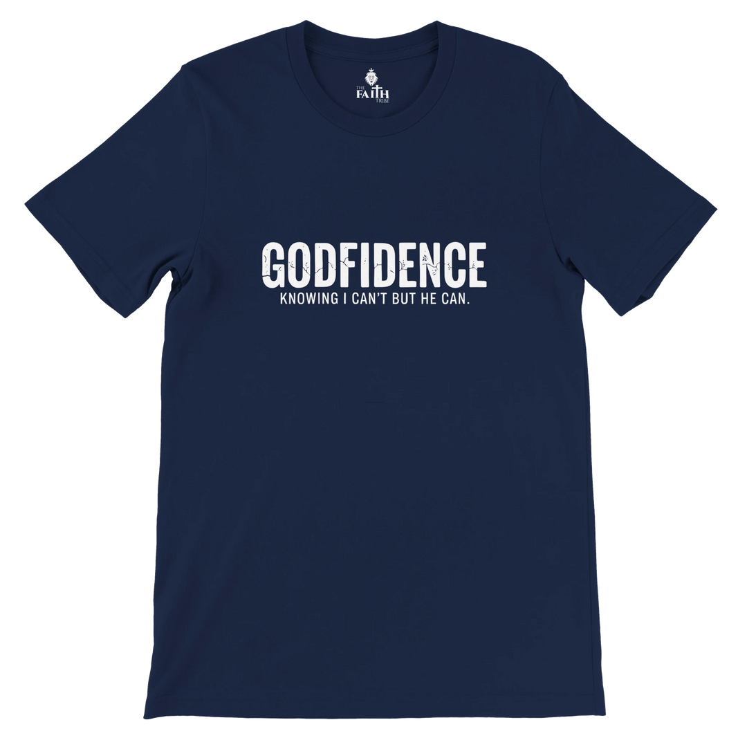 godfidence-christian-unisex-tshirt-navy