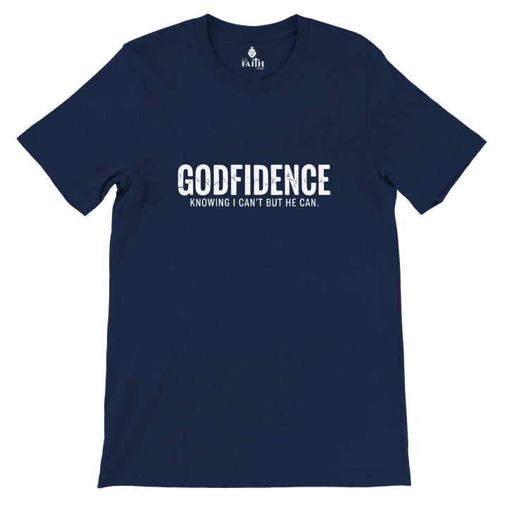godfidence-christian-unisex-tshirt-navy