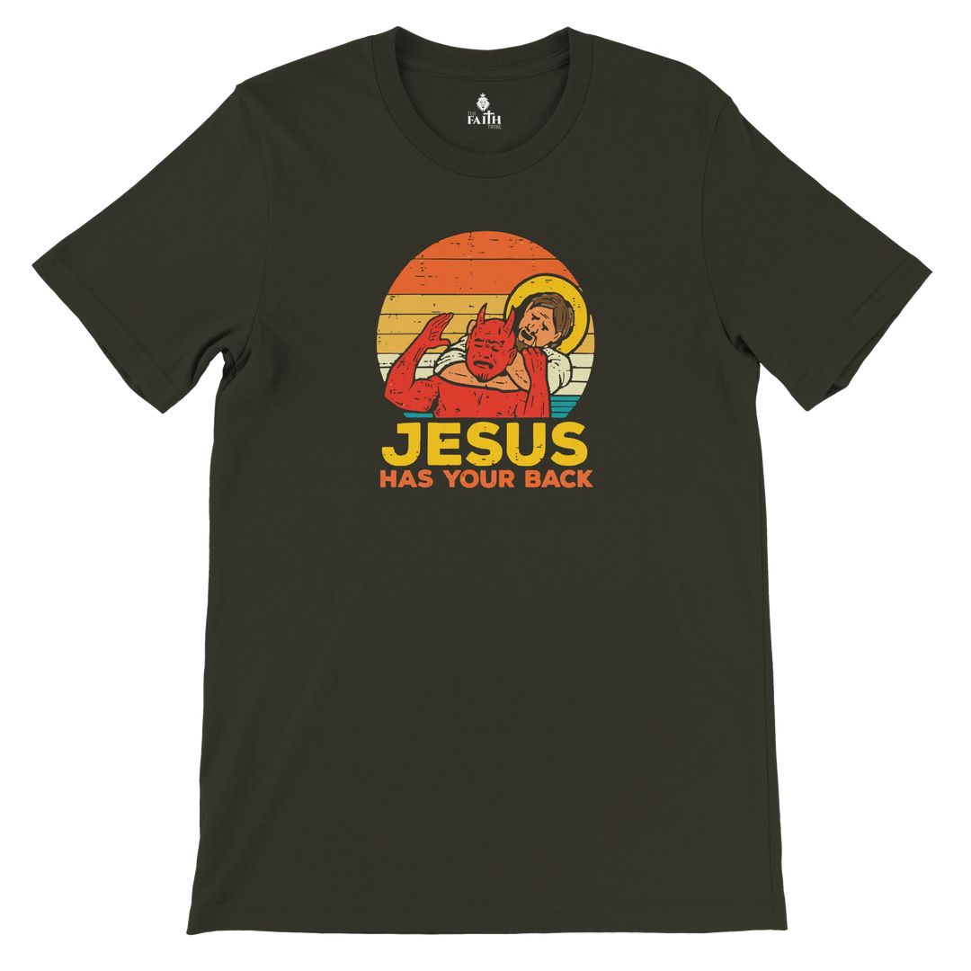 jesus-has-your-back-christian-tshirt-dark-olive