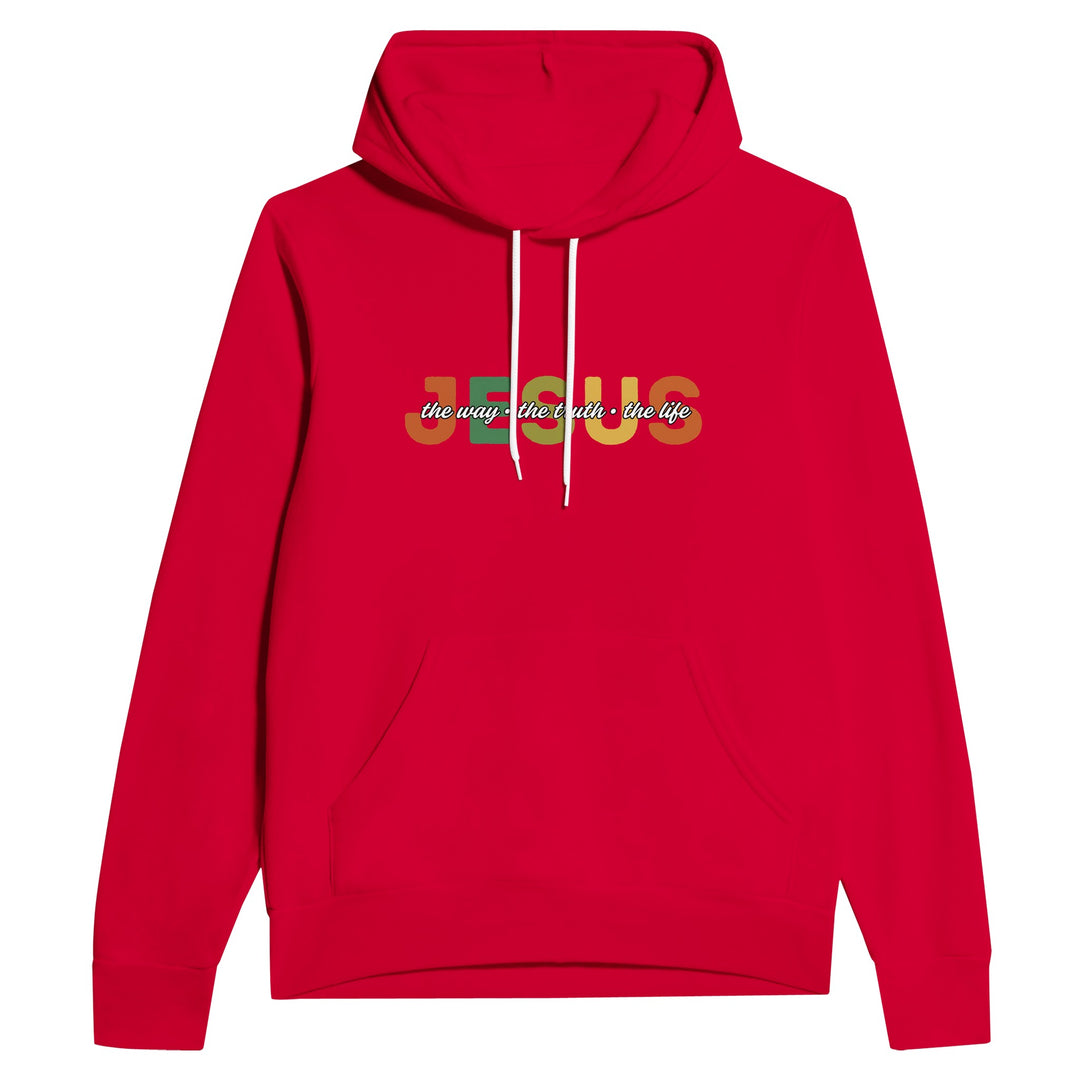 jesus-the-way-the-truth-the-life-christian-hoodie-red