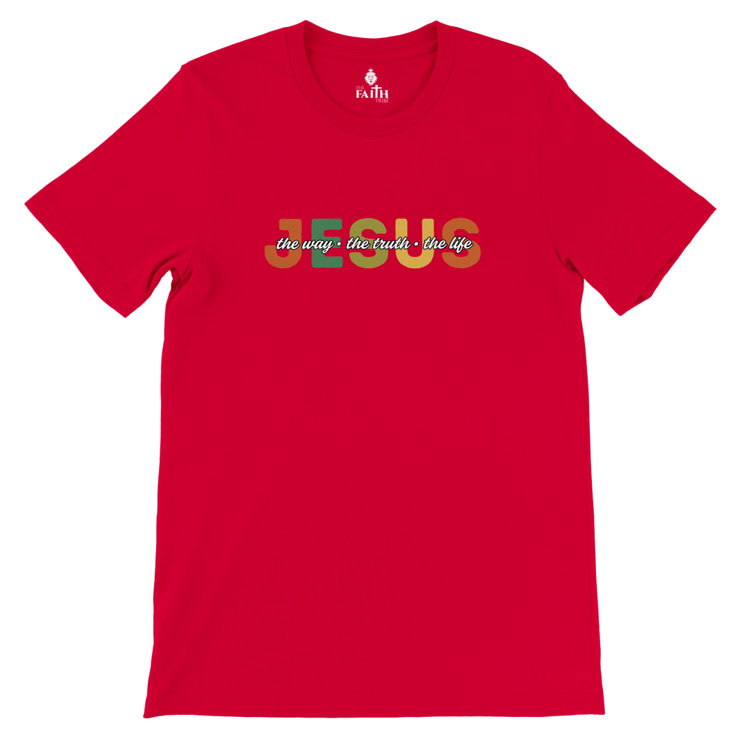 jesus-the-way-the-truth-the-life-christian-tshirt-red