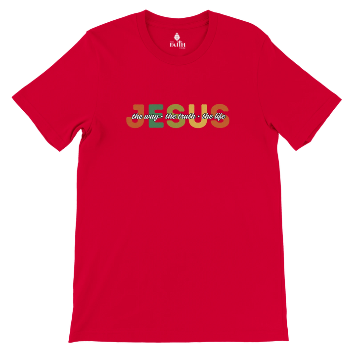 jesus-the-way-the-truth-the-life-christian-tshirt-red