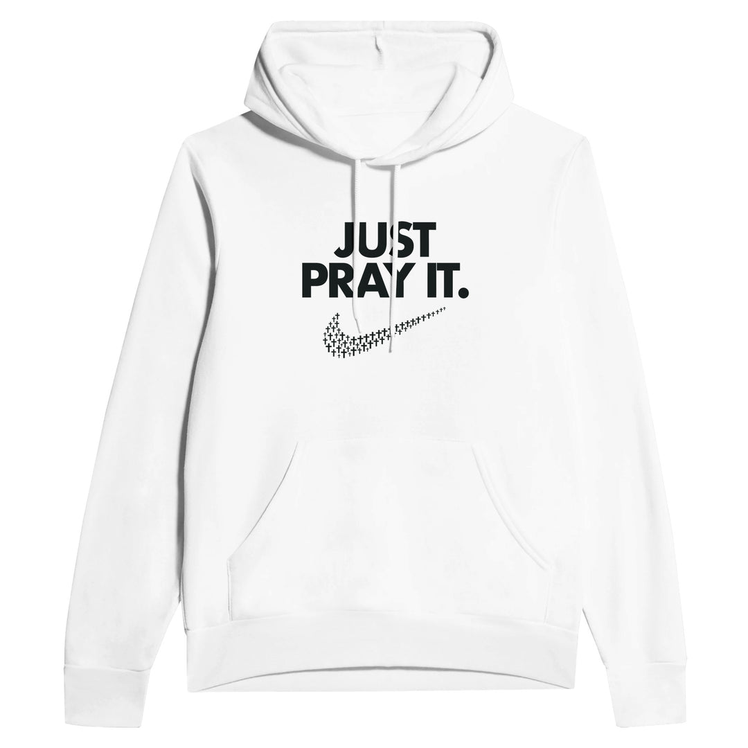just-pray-it-christian-unisex-hoodie-white