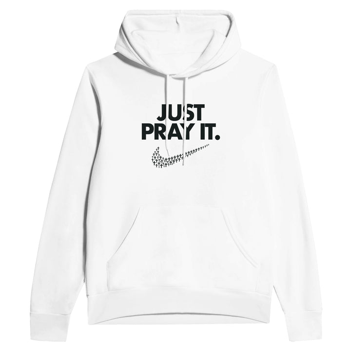 just-pray-it-christian-unisex-hoodie-white