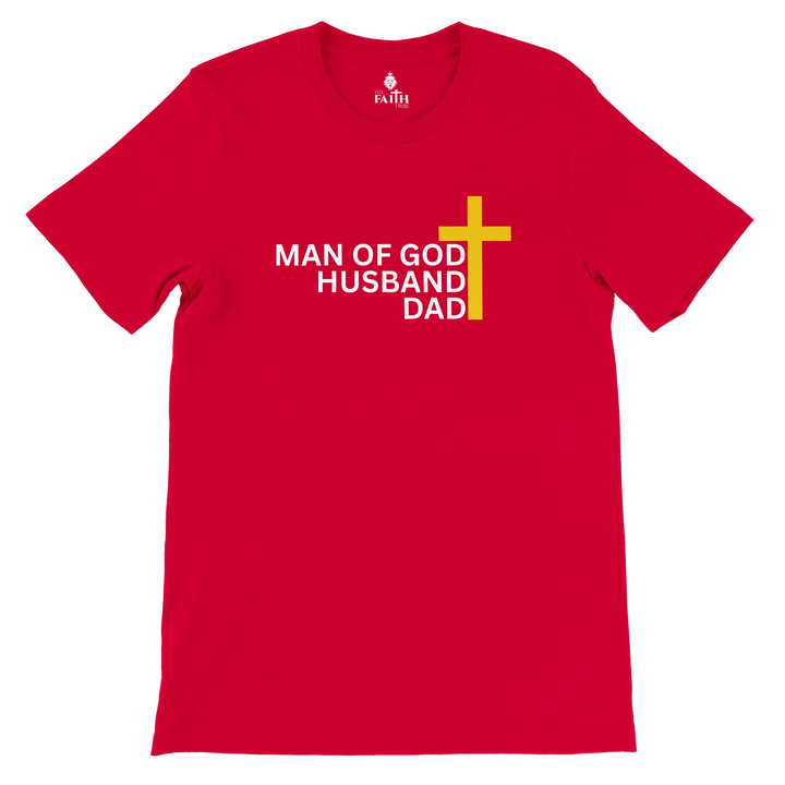 man-of-god-husband-dad-christian-tshirt-red