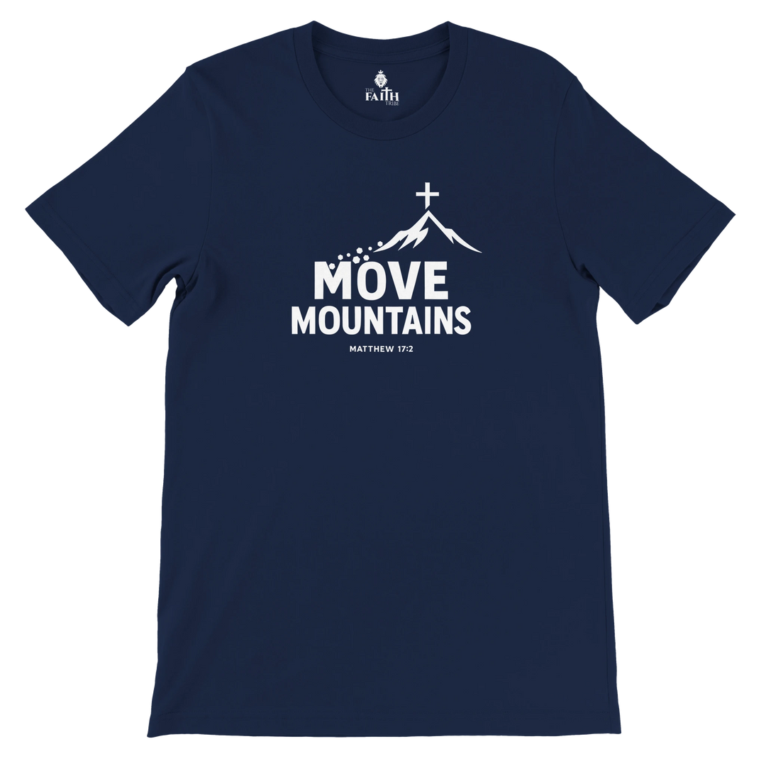 move-mountains-christian-unisex-tshirt-navy