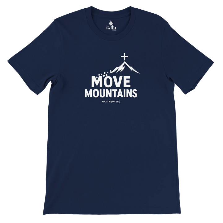move-mountains-christian-unisex-tshirt-navy