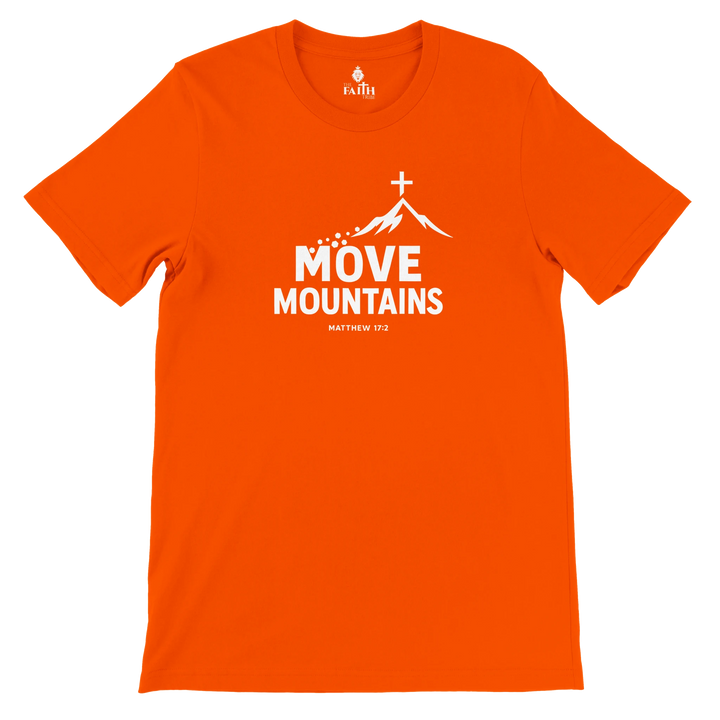 move-mountains-christian-unisex-tshirt-orange