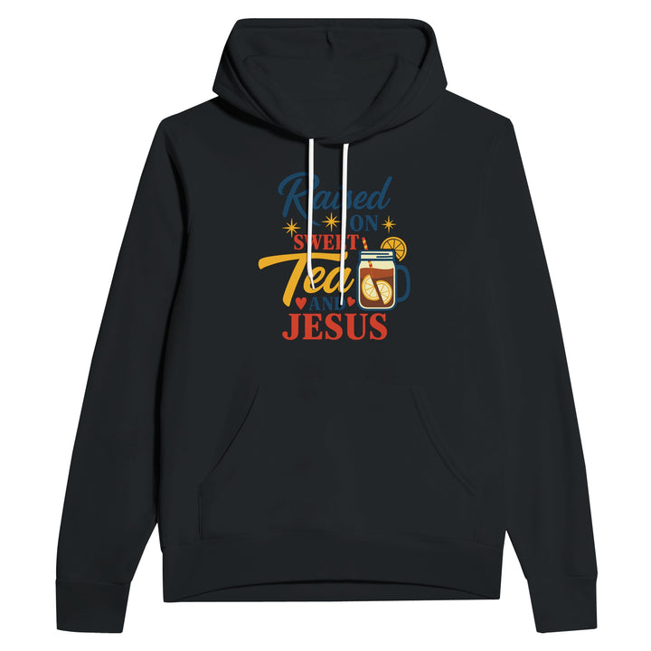 raised-on-sweet-tea-and-jesus-christian-hoodie-black